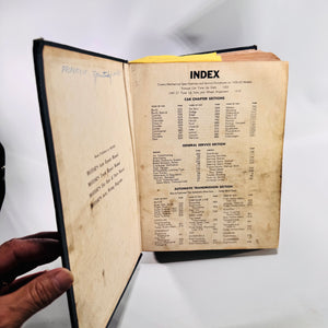 Motor's Auto Repair Manual 1965 28th Edition Vintage Automotive Shop Service Reference Book