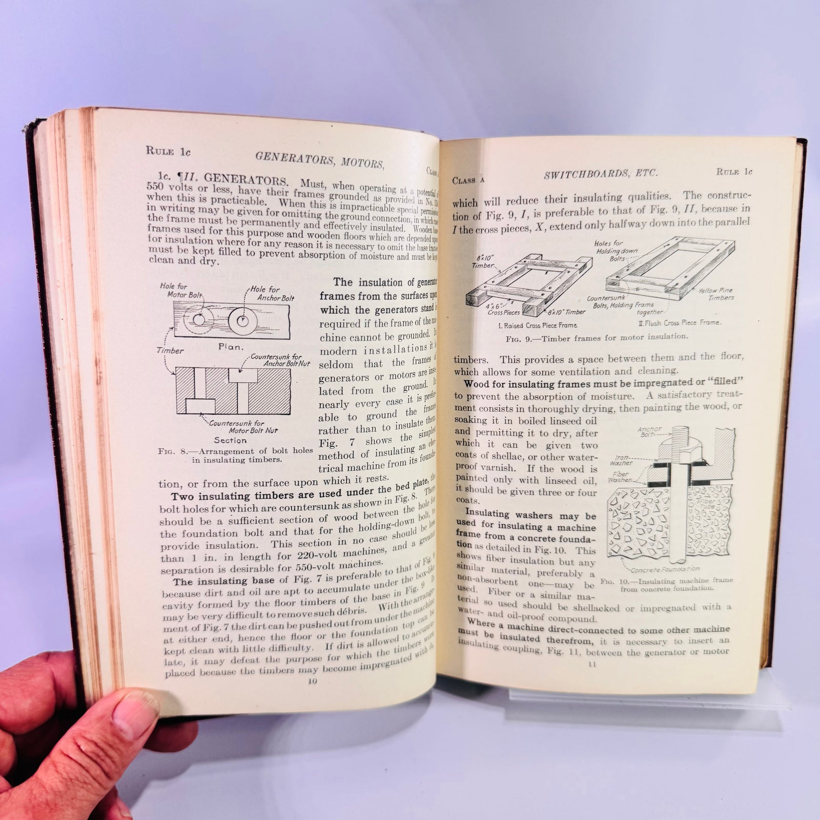 1921 Wiring for Light and Power by Terrell Croft Antique Illustrated Electrical Code Reference Book