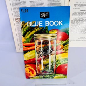 Vintage Home Canning Book Bundle Ball Blue Book No. 29 Ortho All About Pickling & Michigan Freezing Foods