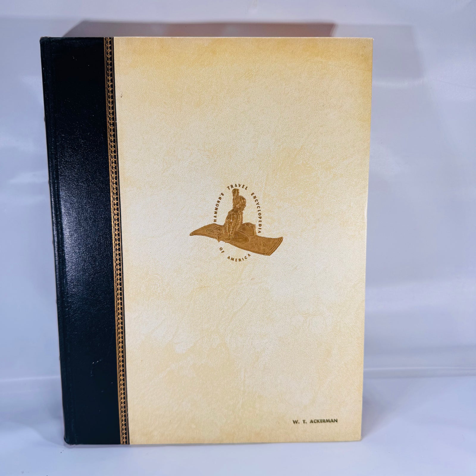 Hammond’s Travel Encyclopedia of America – Classics Edition (1957) Large Vintage Atlas