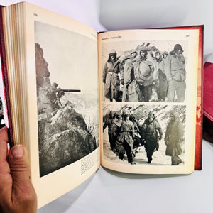 Veterans of Foreign Wars Memorial Edition History Book Set WWII Vol. I & II Korean War 1951