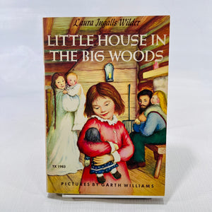 5 Little House on the Prairie Paperback Books by Laura Ingalls Wilder Pictures by Garth Williams 1960s Scholastic Book Services