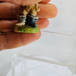 Vintage Wade Whimsies Porcelain Figurine — Red Rose Tea “Puss in Boots” (Circa 1970s) — Wade Ceramics | Made in England, Vintage Porcelain Collectible Figurines