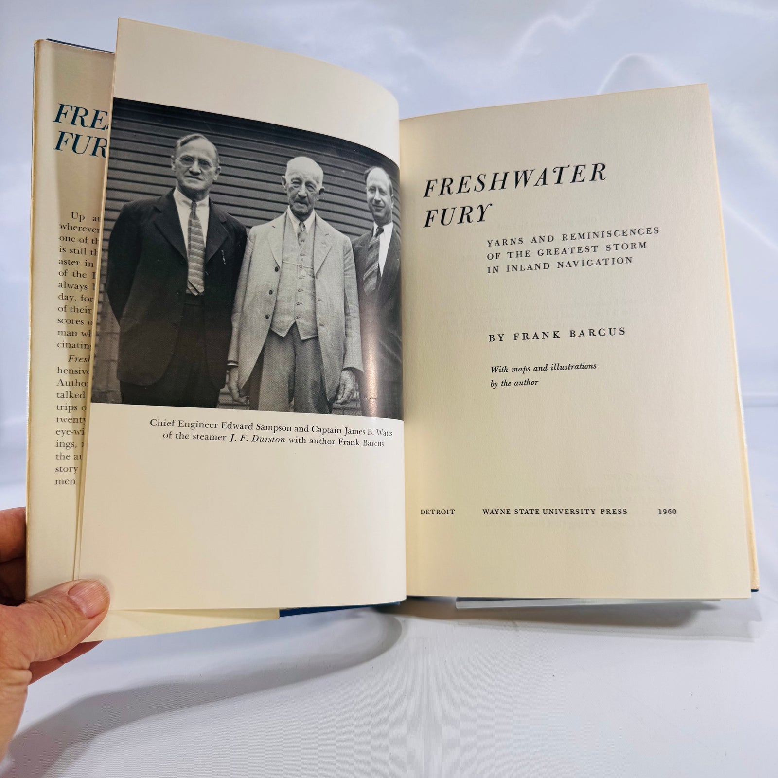 Freshwater Fury • Yarns & Reminiscences of the Greatest Storm in Inland Navigation • Frank Barcus