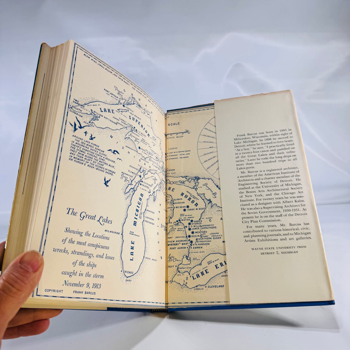 Freshwater Fury • Yarns & Reminiscences of the Greatest Storm in Inland Navigation • Frank Barcus