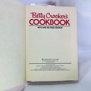 Betty Crocker's Cook Book New & Revised Edition Including Microwave Recipes by General Mills Inc 1982 Golden Press Vintage Cookbook Recipes