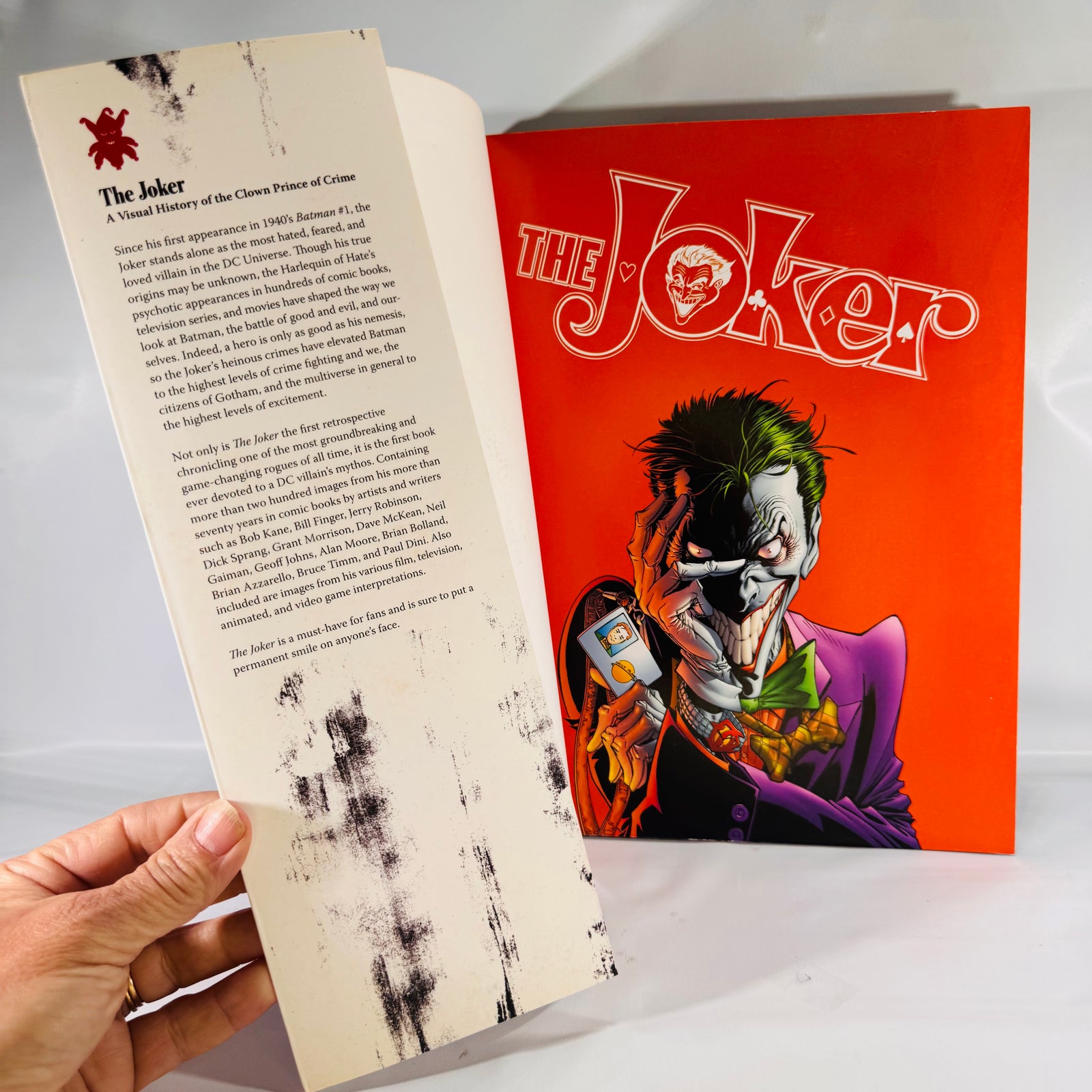 The Joker: A Visual History – 208-Page Softcover Art Book