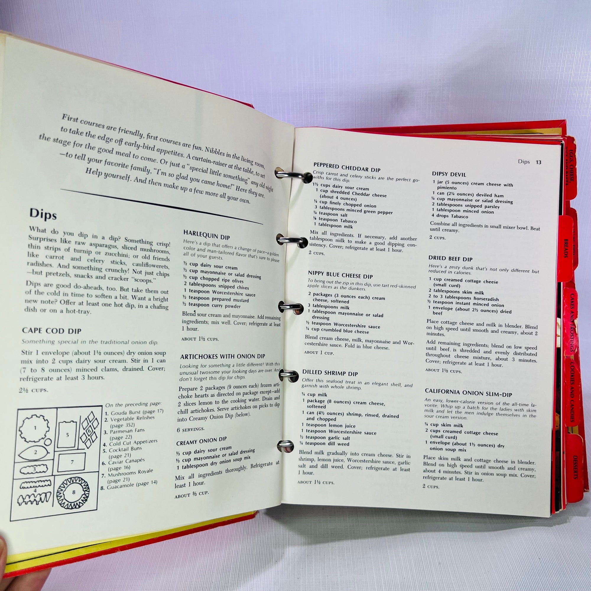 Betty Crocker's Cookbook Five Ring Binder by General Mills Inc. 1971 Western Publishing Company