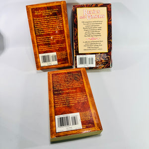 Dragonlance Fifth Age Book Lot Jean Rabe Relics and Omens TSR Fantasy Paperbacks Bundle