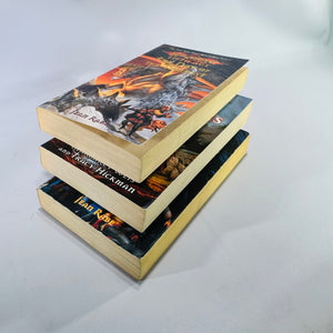 Dragonlance Fifth Age Book Lot Jean Rabe Relics and Omens TSR Fantasy Paperbacks Bundle