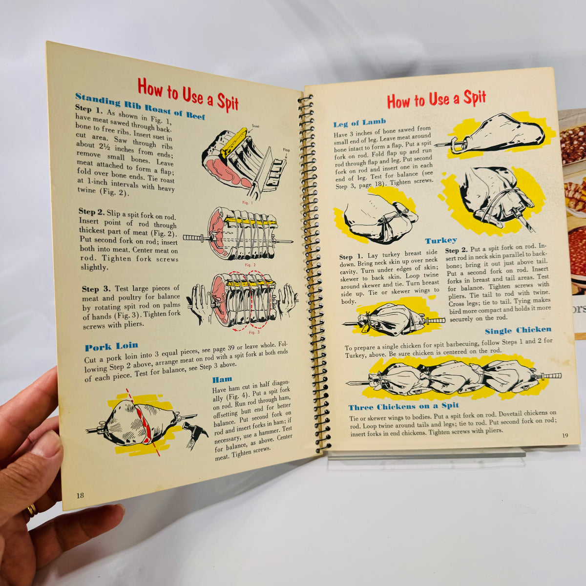 Big Boy Barbecue Book by the Tested Recipe Institute Vintage Spiral 1960 Lets Eat Outdoors American Dairy Association Pamphlet