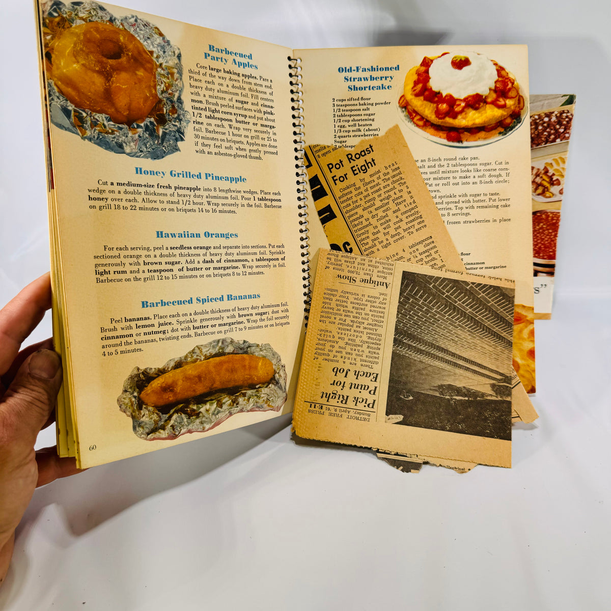 Big Boy Barbecue Book by the Tested Recipe Institute Vintage Spiral 1960 Lets Eat Outdoors American Dairy Association Pamphlet