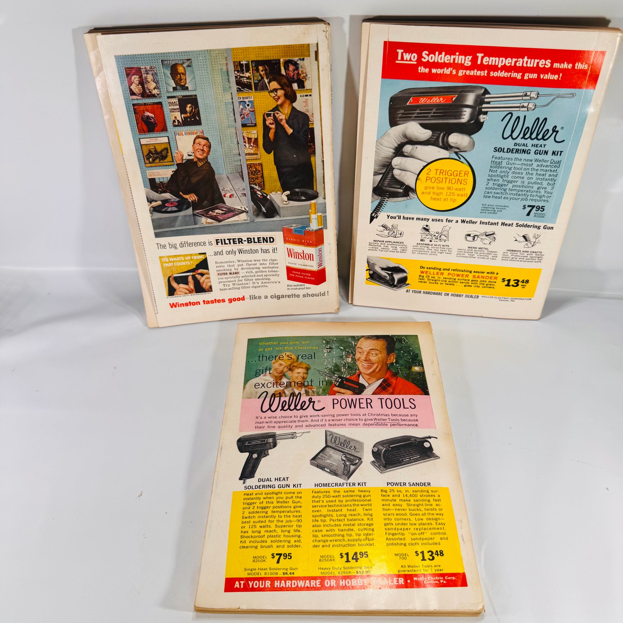 Popular Mechanics Magazines • Sept, Oct & Dec 1960 Lot of 3 • 9 × 6 × 0.05 in • Vintage Tech & DIY Inspiration
