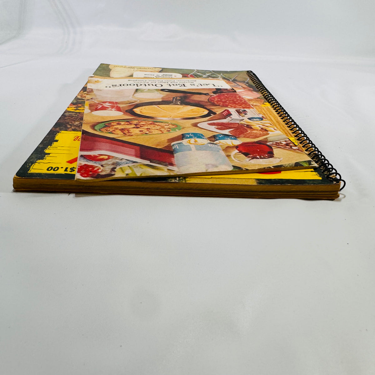 Big Boy Barbecue Book by the Tested Recipe Institute Vintage Spiral 1960 Lets Eat Outdoors American Dairy Association Pamphlet