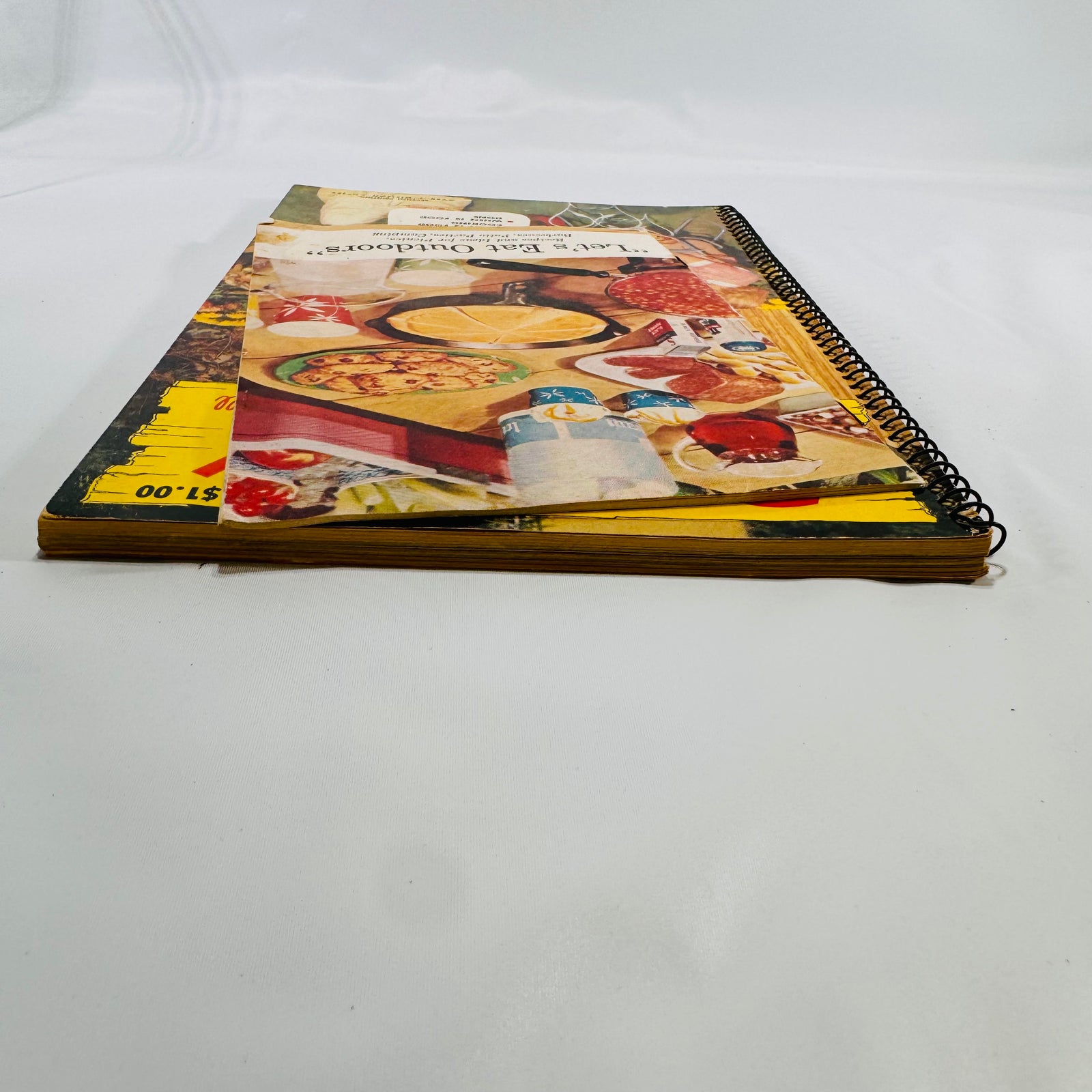 Big Boy Barbecue Book by the Tested Recipe Institute Vintage Spiral 1960 Lets Eat Outdoors American Dairy Association Pamphlet