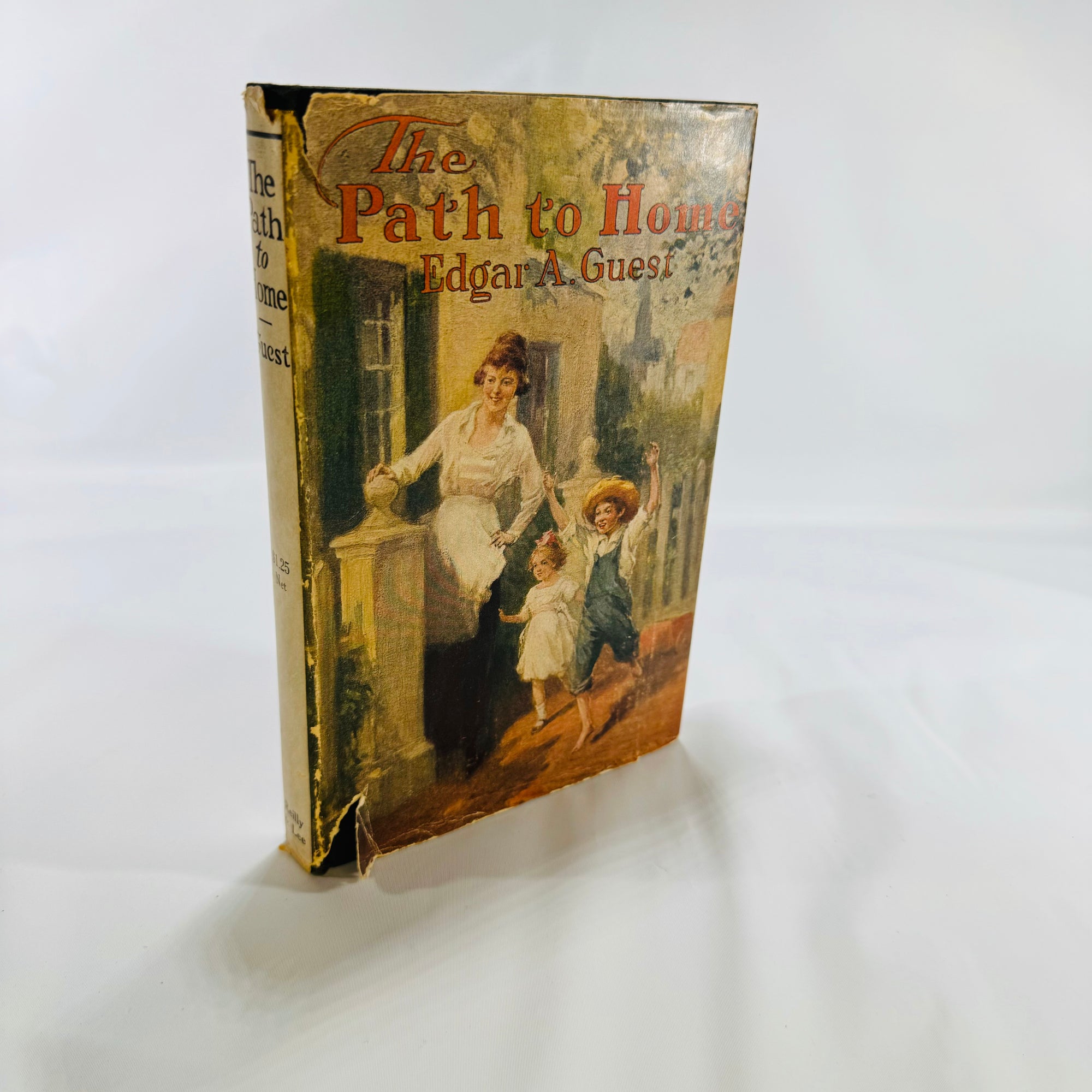 The Path to Home by Edgar A. Guest 1919 Reilly & Lee Publisher's Hardcover with Dustjacket