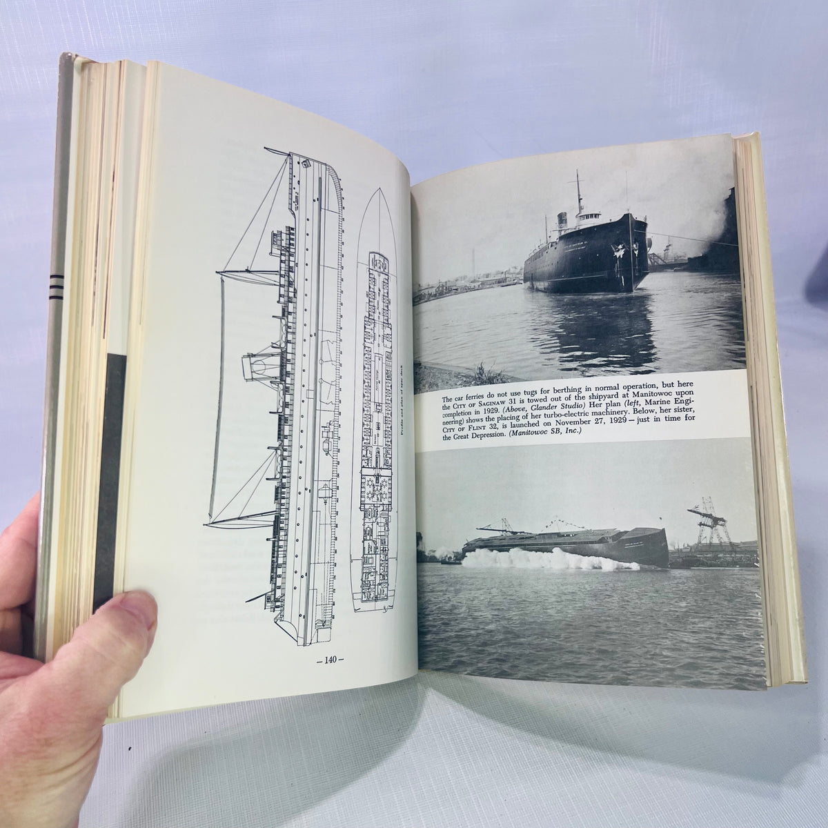 The Great Lake Car Ferries by George W. Hilton 1962 Howell-North