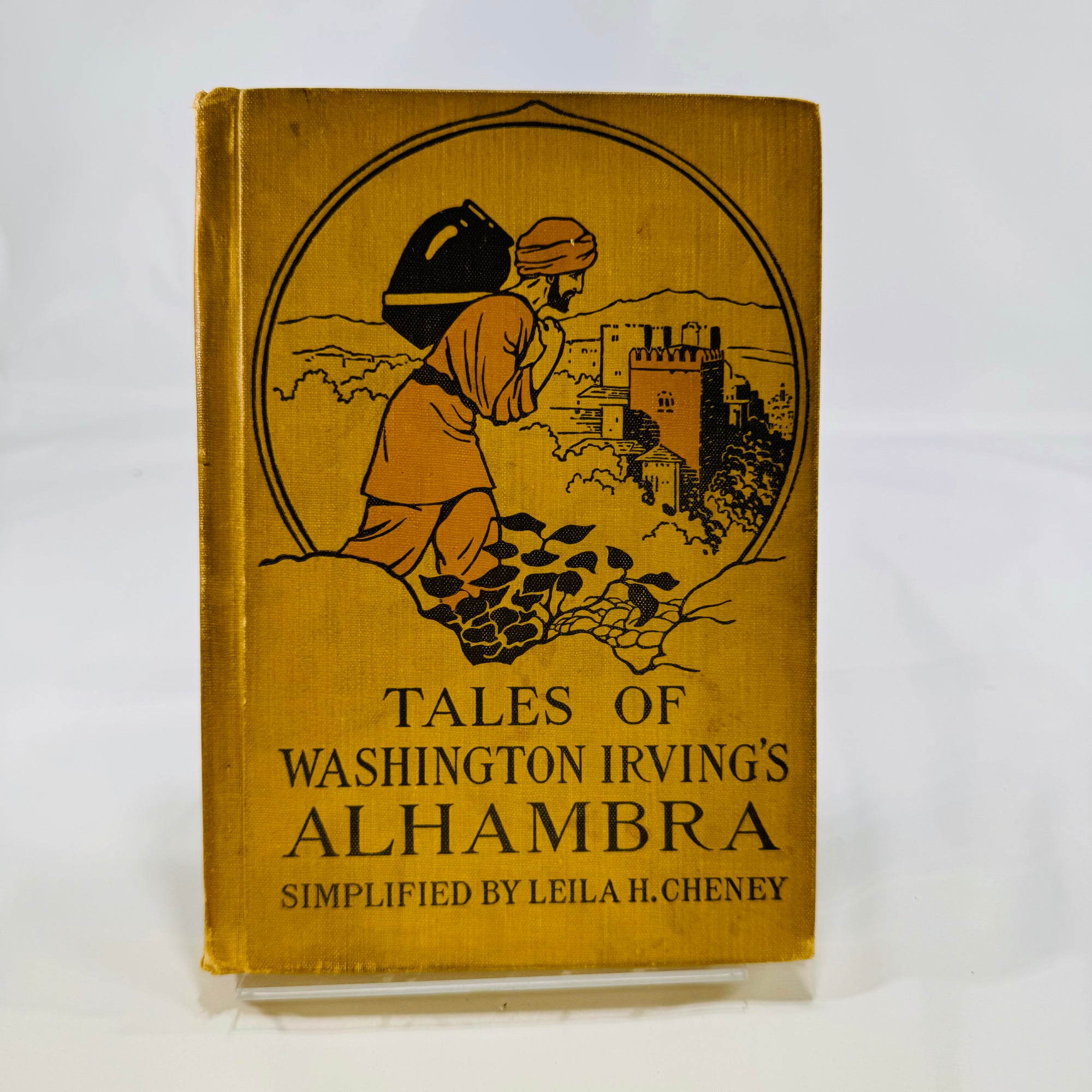 Tales of Washington Irving's Alhambra simplified by Leila H. Cheney illustrations by George Hood  1917 J.B. Lippincott Company