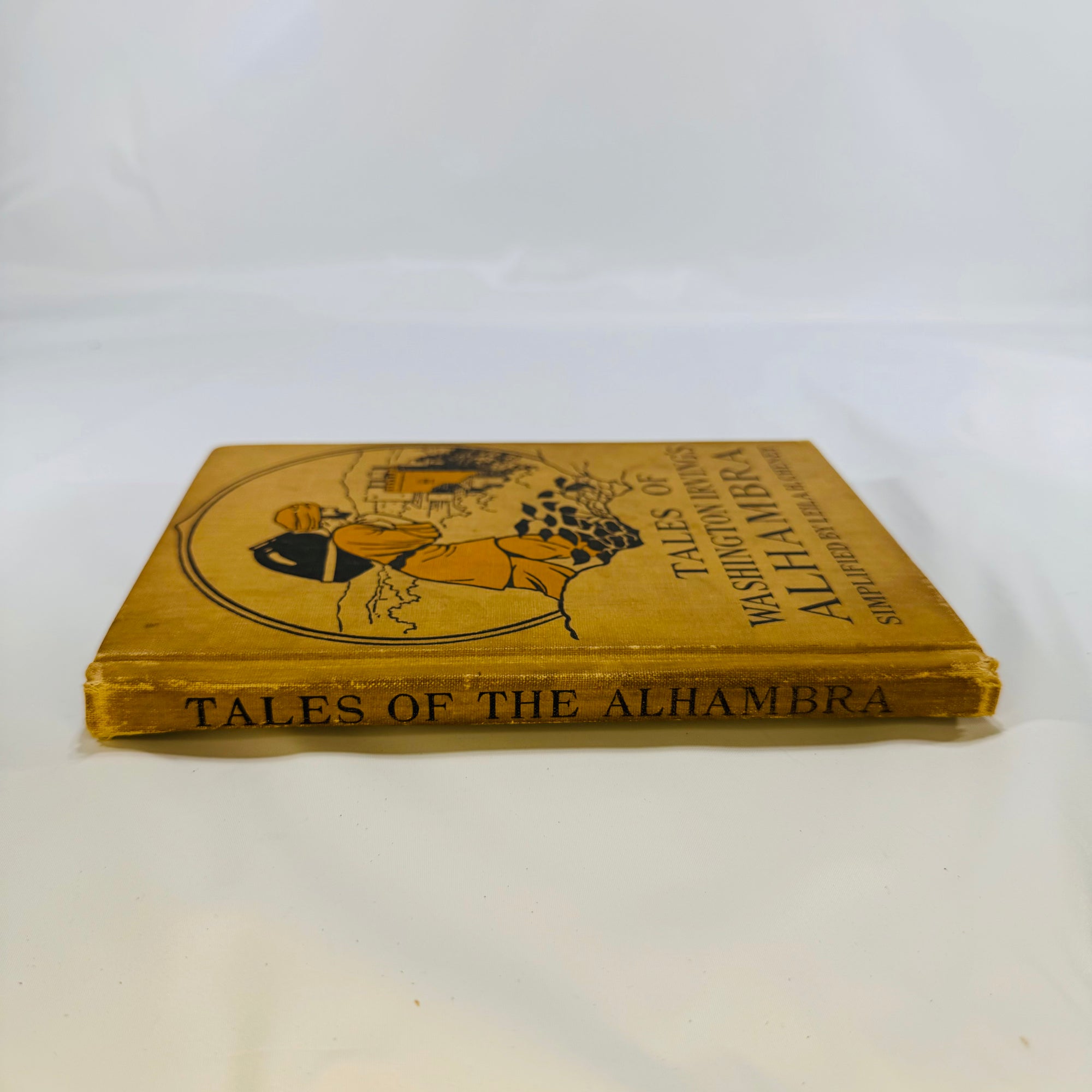 Tales of Washington Irving's Alhambra simplified by Leila H. Cheney illustrations by George Hood  1917 J.B. Lippincott Company