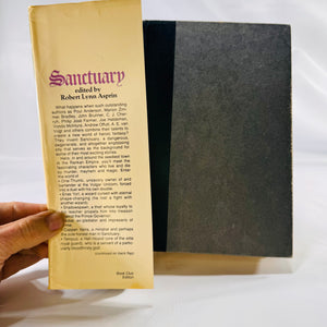 Sanctuary – A Shared-World Fantasy Anthology (Book Club Edition)  Edited by Robert Lynn Asprin · Thieves’ World Omnibus