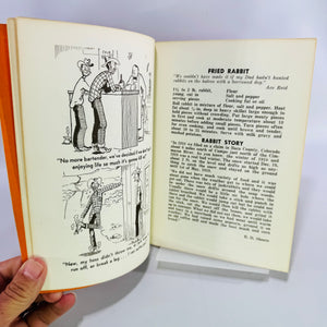 Vintage Ace Reid's Cowpokes Cookbook and Cartoons 1969 Seventh Printing Cowboy Recipes Western Humor Book