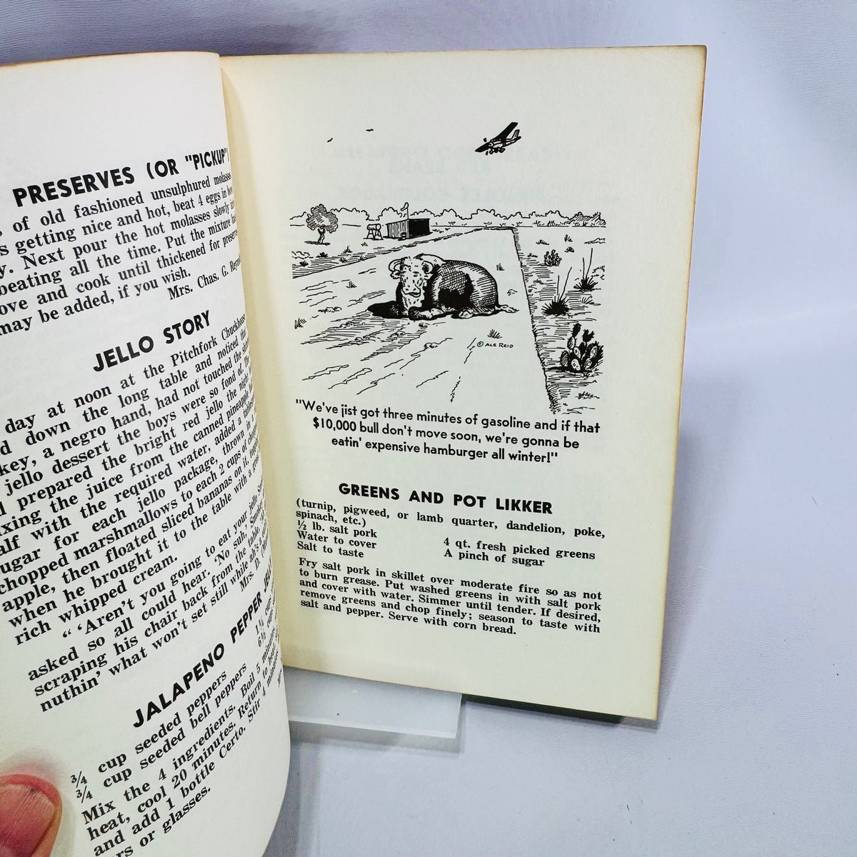 Vintage Ace Reid's Cowpokes Cookbook and Cartoons 1969 Seventh Printing Cowboy Recipes Western Humor Book