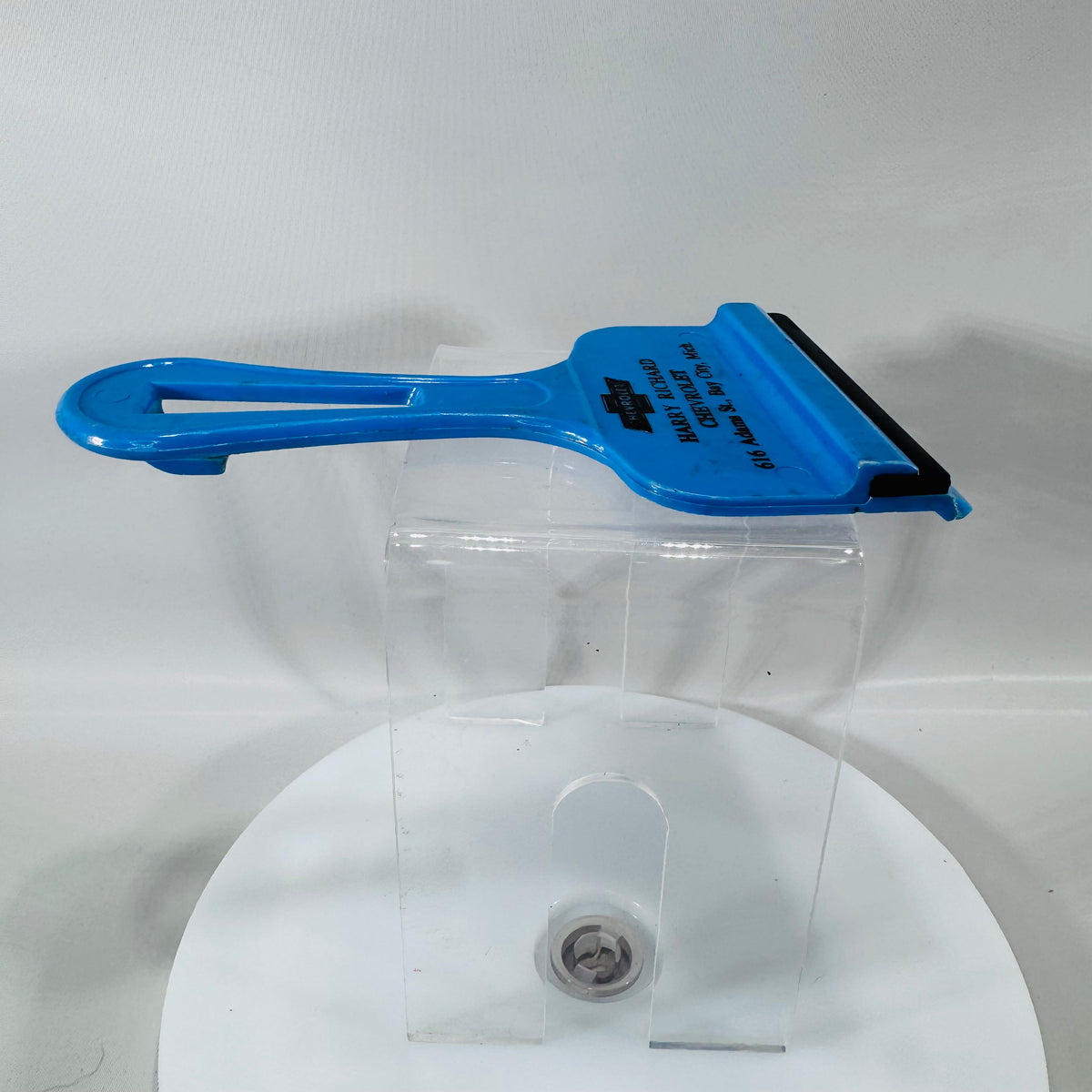 Vintage Chevrolet Dealer Ice Scraper / Squeegee – Harry Richard Chevrolet (Bay City, Michigan)
