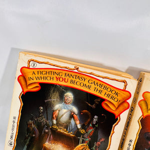 Fighting Fantasy Gamebook Set: Warlock of Firetop Mountain & Citadel of Chaos (Vol. 1 & 2)
