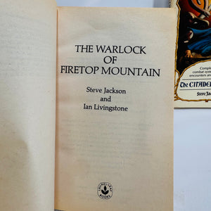Fighting Fantasy Gamebook Set: Warlock of Firetop Mountain & Citadel of Chaos (Vol. 1 & 2)