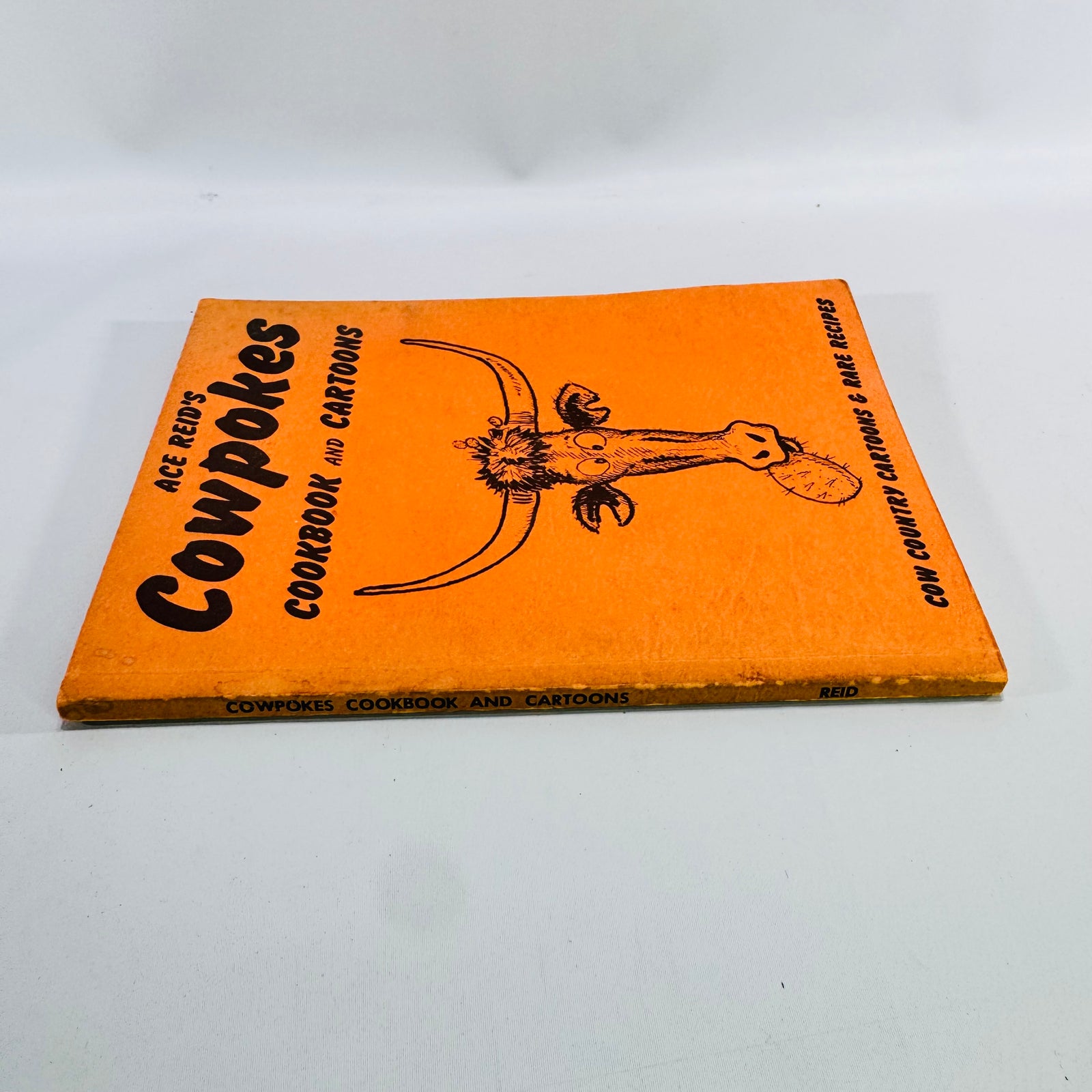 Vintage Ace Reid's Cowpokes Cookbook and Cartoons 1969 Seventh Printing Cowboy Recipes Western Humor Book
