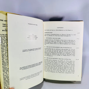 The Art of Crete and Early Greece by Friedrich Matz 1962 Art of the World Hardcover with Dust Jacket
