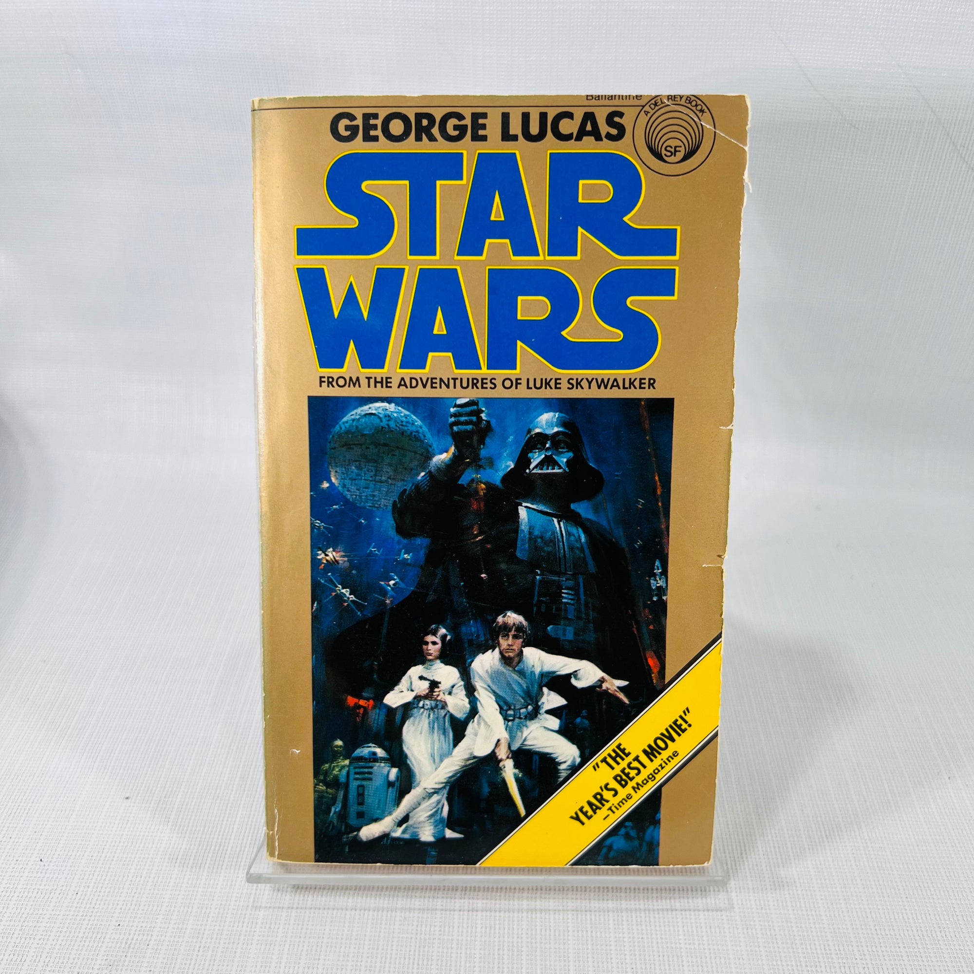 Star Wars from the adventures of Luke Skywalker by George Lucas 1976 Ballantine Books Paperback