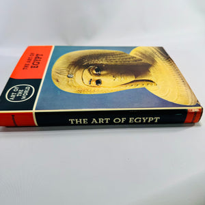 The Art of Egypt by Irmgard Woldering 1963 Art of the World Hardcover with Dust Jacket