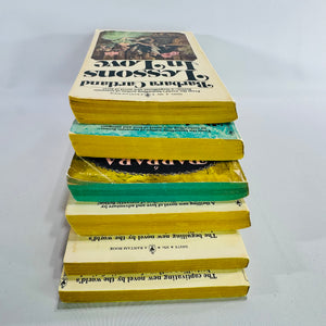 Barbara Cartland Vintage Paperback Book Bundle of 6 Romance Novels Pyramid & Bantam 1964–1974