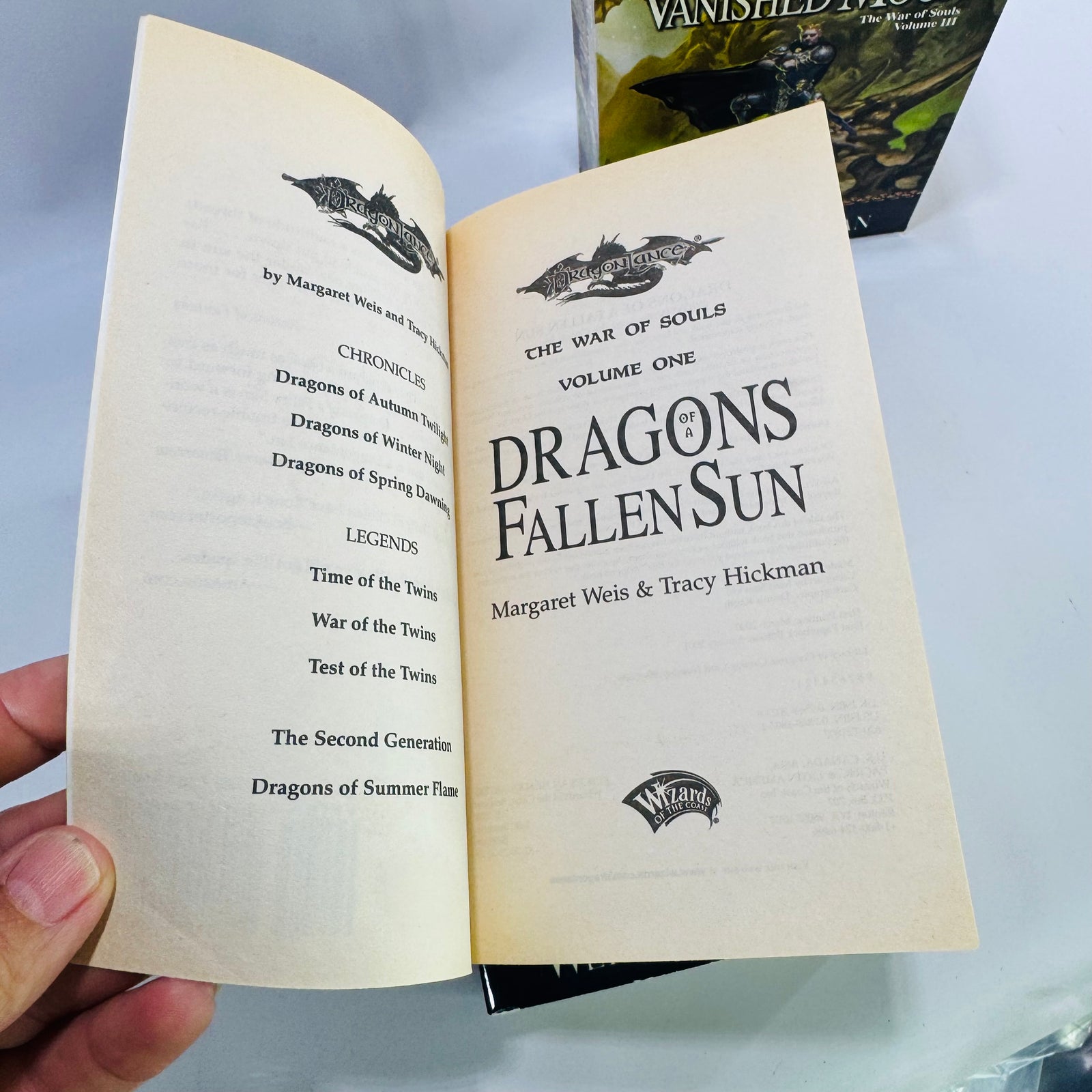 Dragonlance War of Souls Trilogy Paperback Set Margaret Weis Tracy Hickman Complete Volumes 1–3