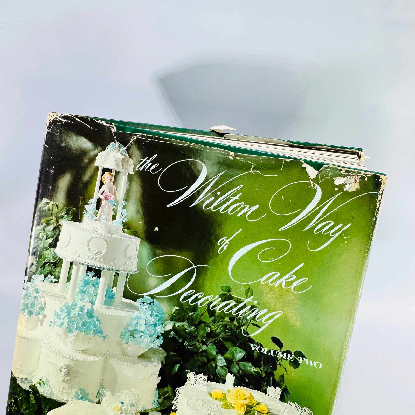 The Wilton Way of Cake Decorating Volume Two First Edition 1977 Hardcover with Dust Jacket 328 Pages