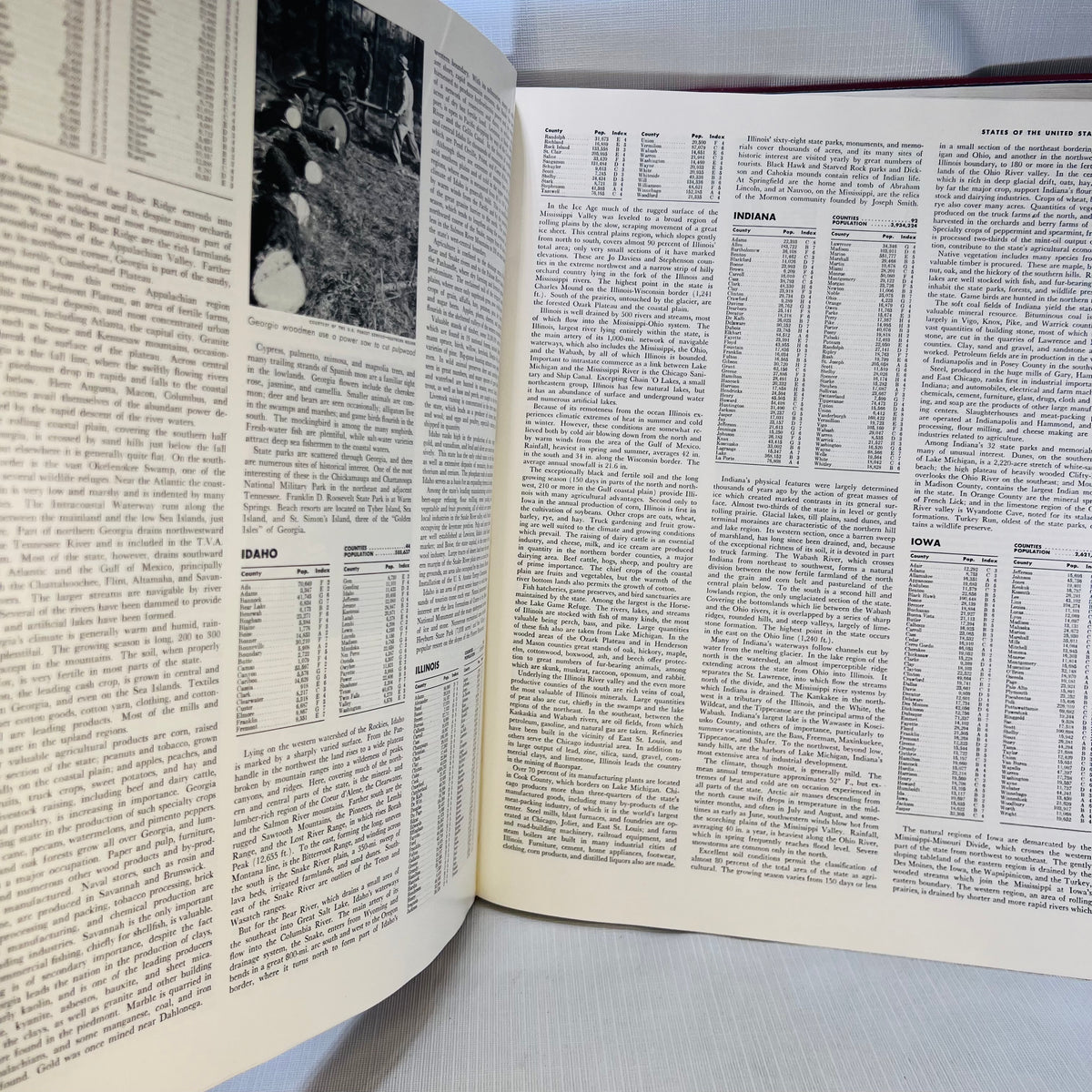 Collier's World Atlas and Gazetteer Presenting the World in its Physical and Commercial Aspects 1953 P.F. Collier & Son
