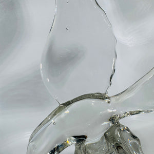 Vintage Cambridge Crystal Seagull Flower Frog (1930s–40s)