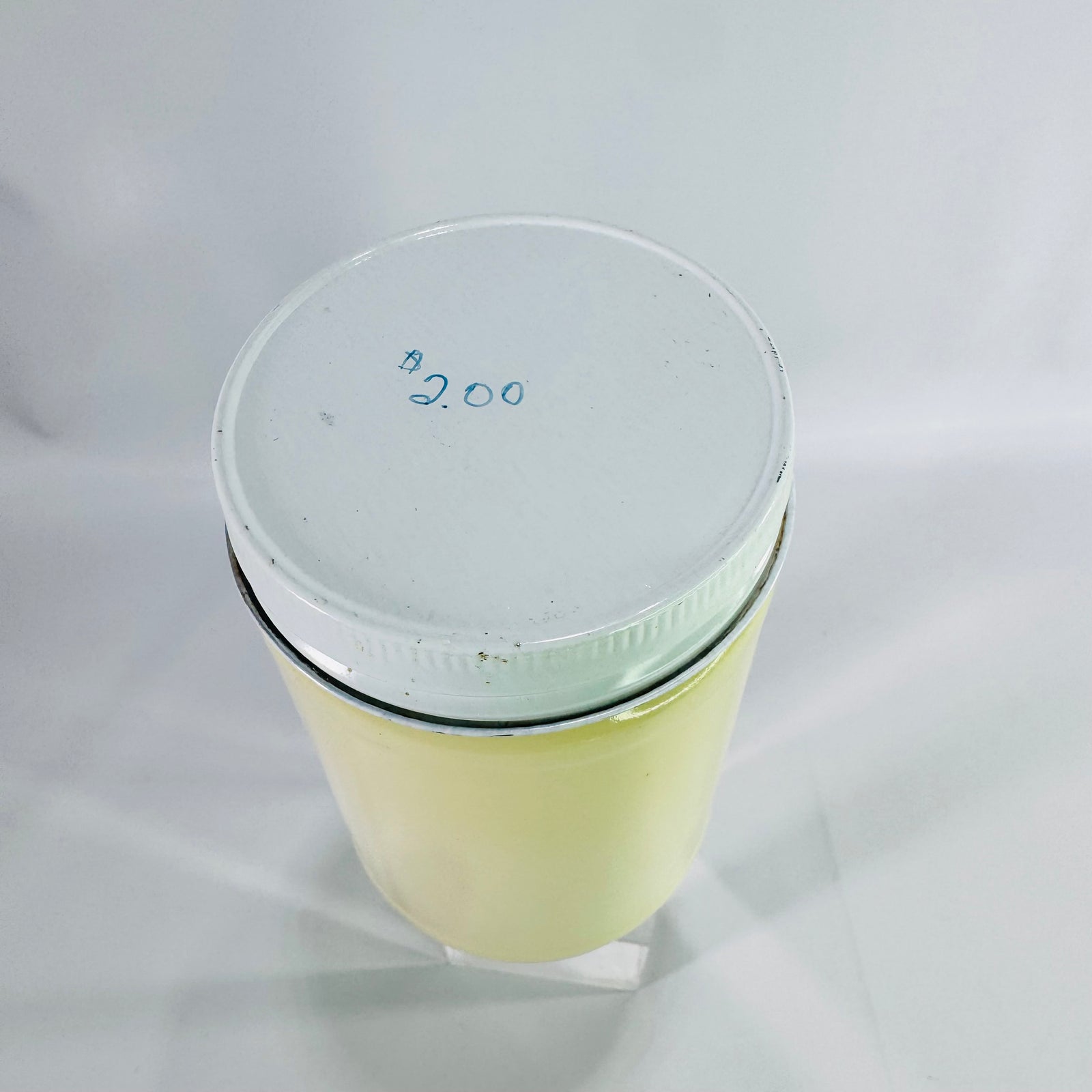 Vintage James Keiller Dundee Marmalade Milk Glass Jar with Replacement Lid, Obear-Nester White Glass Kitchen Canister