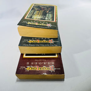 Dragonlance Heroes Paperback Bundle of 3 TSR Fantasy Books Kaz the Minotaur Stormblade Weasel's Luck