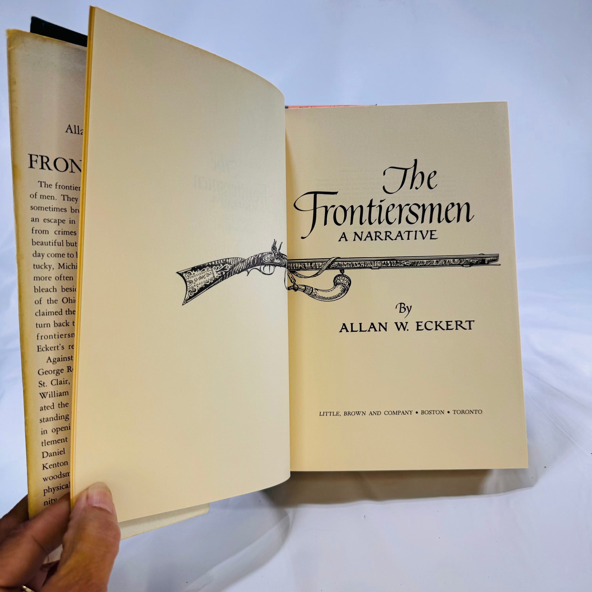 The Frontiersmen by Allan W. Eckert 1967 Little Brown and Company