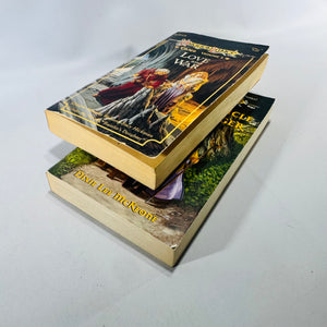 Dragonlance Paperback Bundle Love and War & Tales of Uncle Trapspringer TSR Fantasy Books