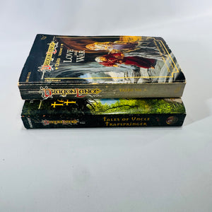 Dragonlance Paperback Bundle Love and War & Tales of Uncle Trapspringer TSR Fantasy Books