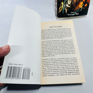 Dragonlance Paperback Bundle Love and War & Tales of Uncle Trapspringer TSR Fantasy Books