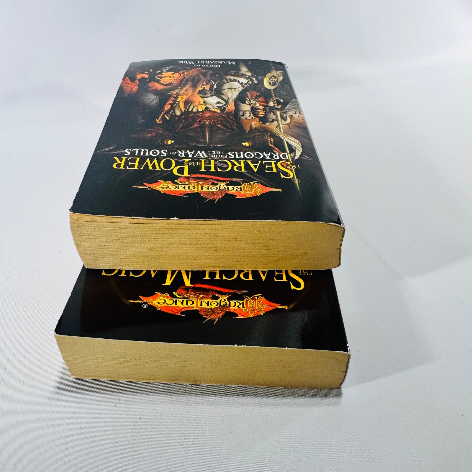 Dragonlance Paperback Bundle Love and War & Tales of Uncle Trapspringer TSR Fantasy Books