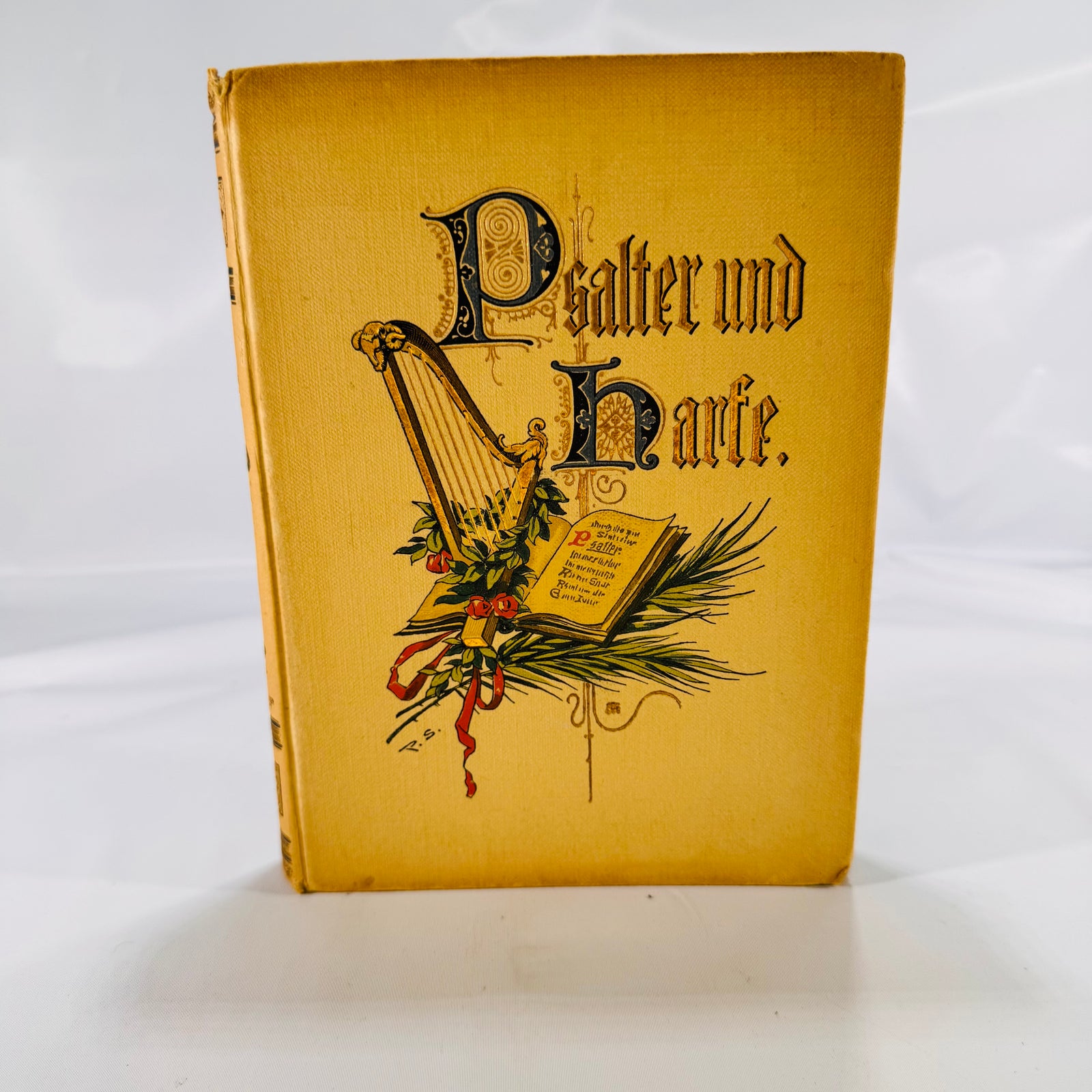 Psalter und Harfe – Karl Johann Philipp Spitta (c. 1920) | German Hymns & Devotional Poetry