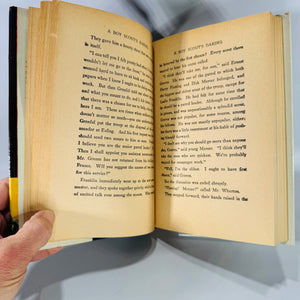 The Boy Scout Aviators (1921) by George Durston — Vintage Boys’ Adventure Hardcover w/ Dust Jacket | Saalfield Publishing Co.