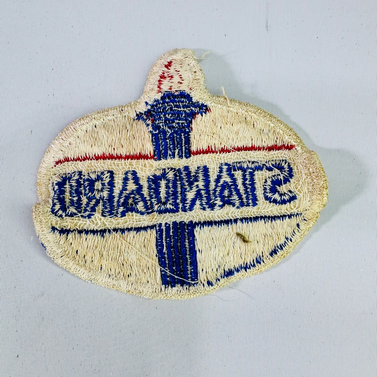 Vintage Standard Oil Embroidered Uniform Patch Service Station Attendant Gas Station Logo 3 Inch