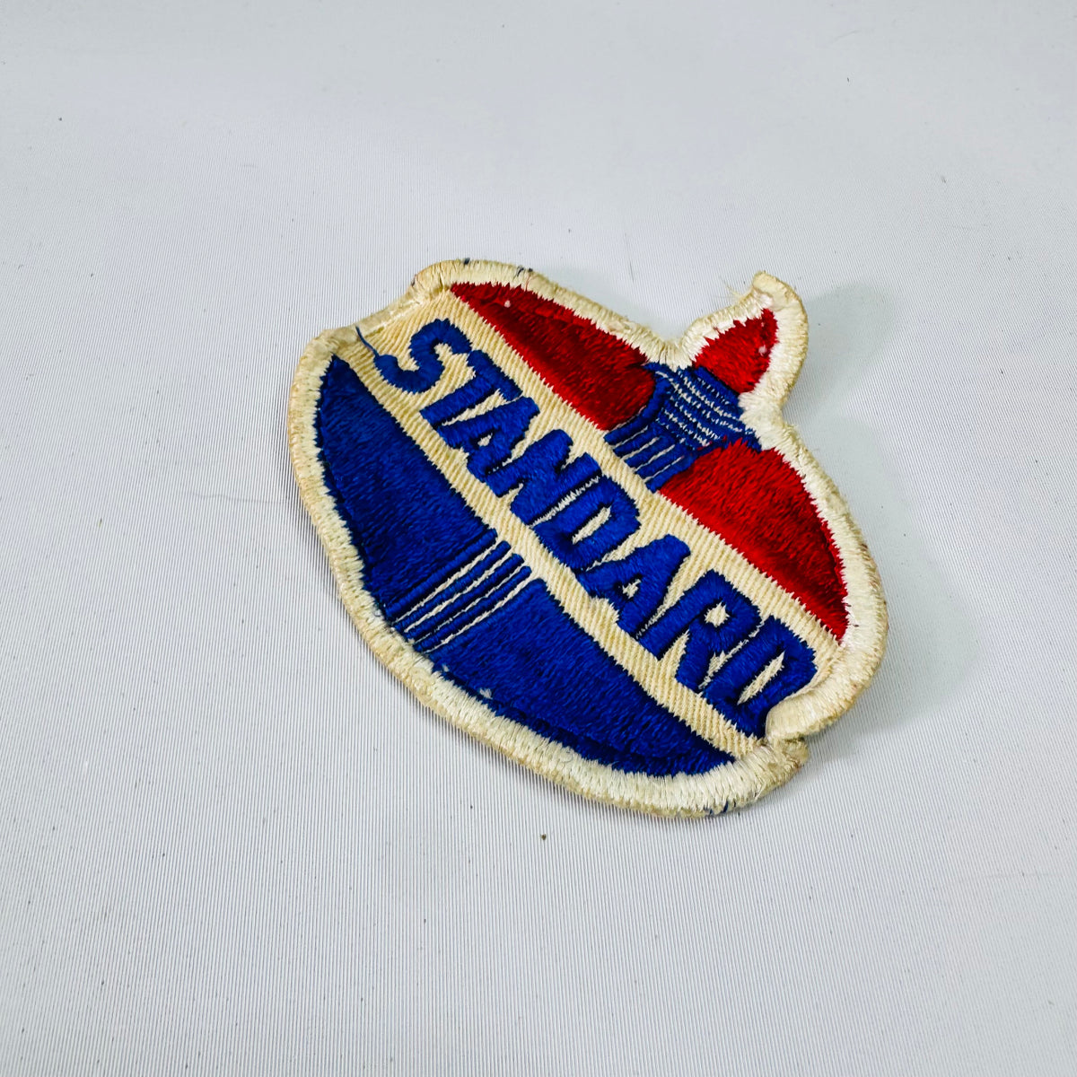 Vintage Standard Oil Embroidered Uniform Patch Service Station Attendant Gas Station Logo 3 Inch