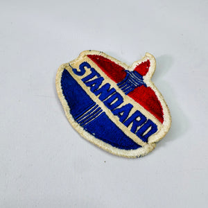Vintage Standard Oil Embroidered Uniform Patch Service Station Attendant Gas Station Logo 3 Inch